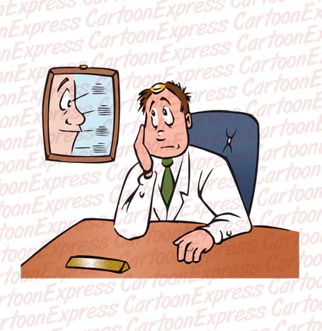 doctor desk waiting